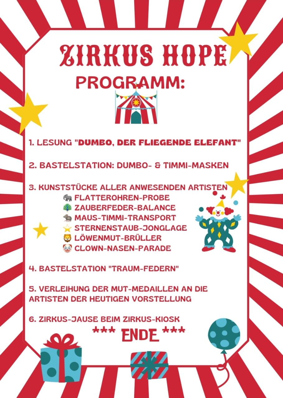 Zirkusprogramm Steir. Vorlesetag 2026 DUMBO